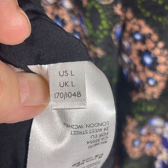 Maeve Anthropologie Multicolor Halter Paisley Patchwork Katrina Maxi Dress Large - Picture 10 of 10